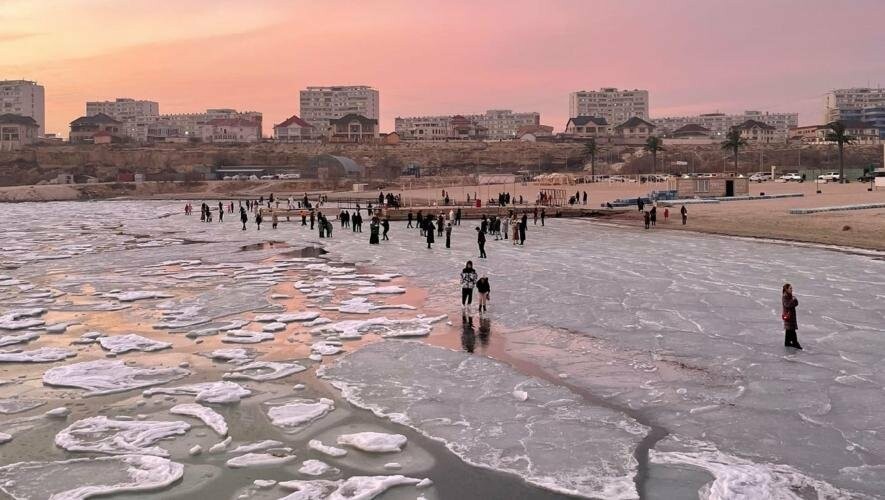 Оренбург актау на машине