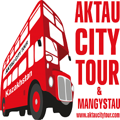 Логотип - Aktau City Tour (Актау Сити Тур), автобусные экскурсии выходного дня в Актау