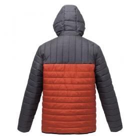 Куртка мужская Outdoor, серая с оранжевым - Изображение 9