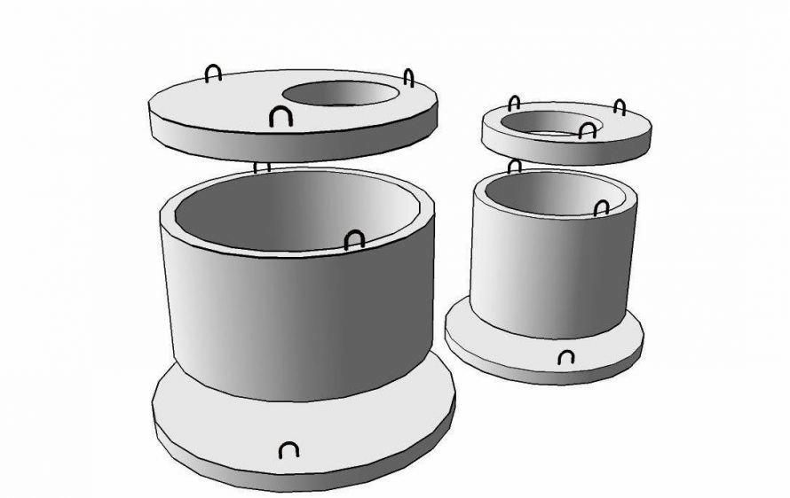 Кольца стеновых колодцев